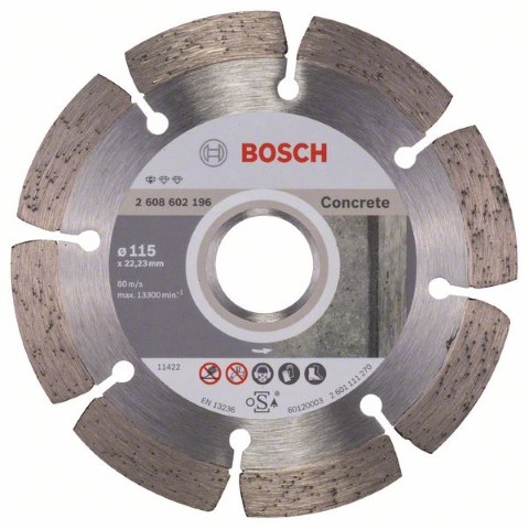 DIAMOND DISC CONCRETE PROFESSIONAL ECO: BPE115 MM 